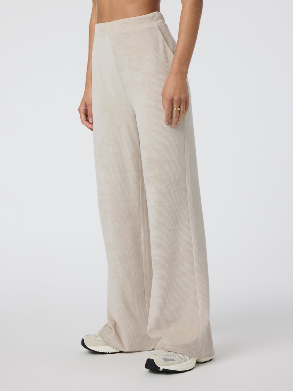 Vuori Haven wide leg - Suede - Large - Like new